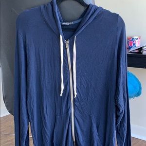 Brandy Melville zip up hoodie